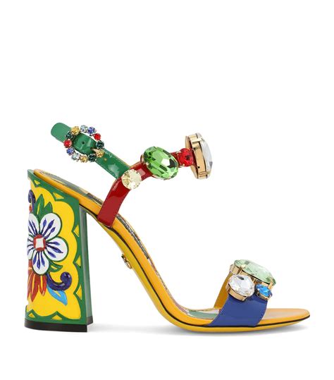 dolce gabbana sandals|dolce gabbana heeled sandals.